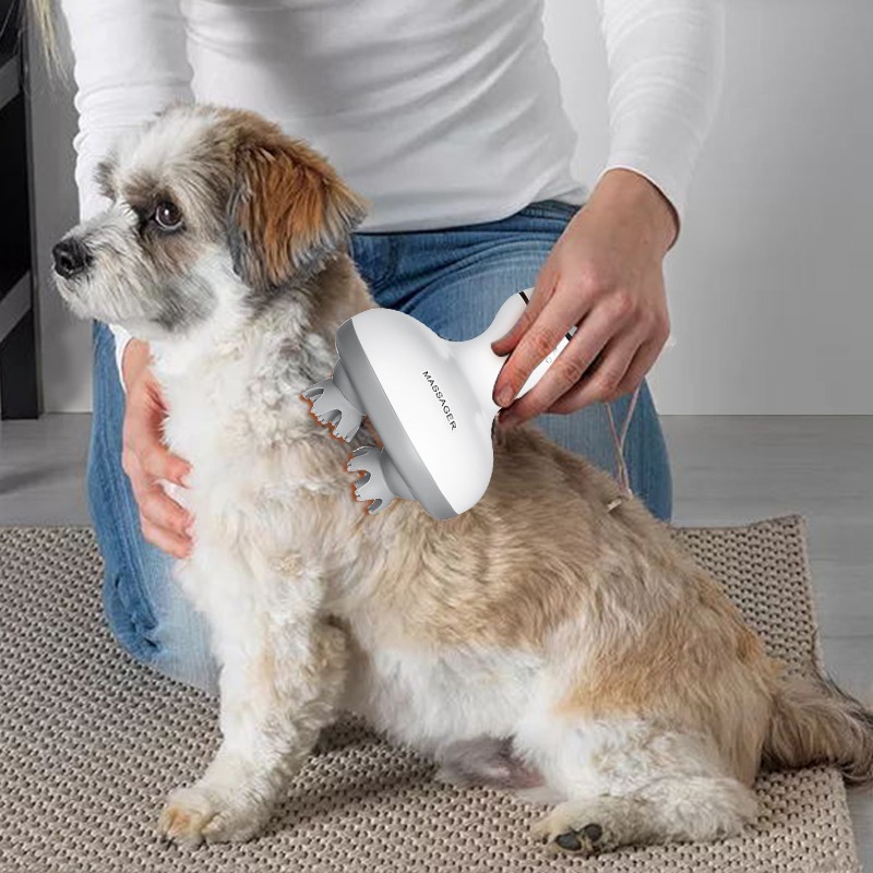 Scalp Massager Electric - Draadloze waterdichte elektrische hoofdhuidmassage-apparaat voor katten