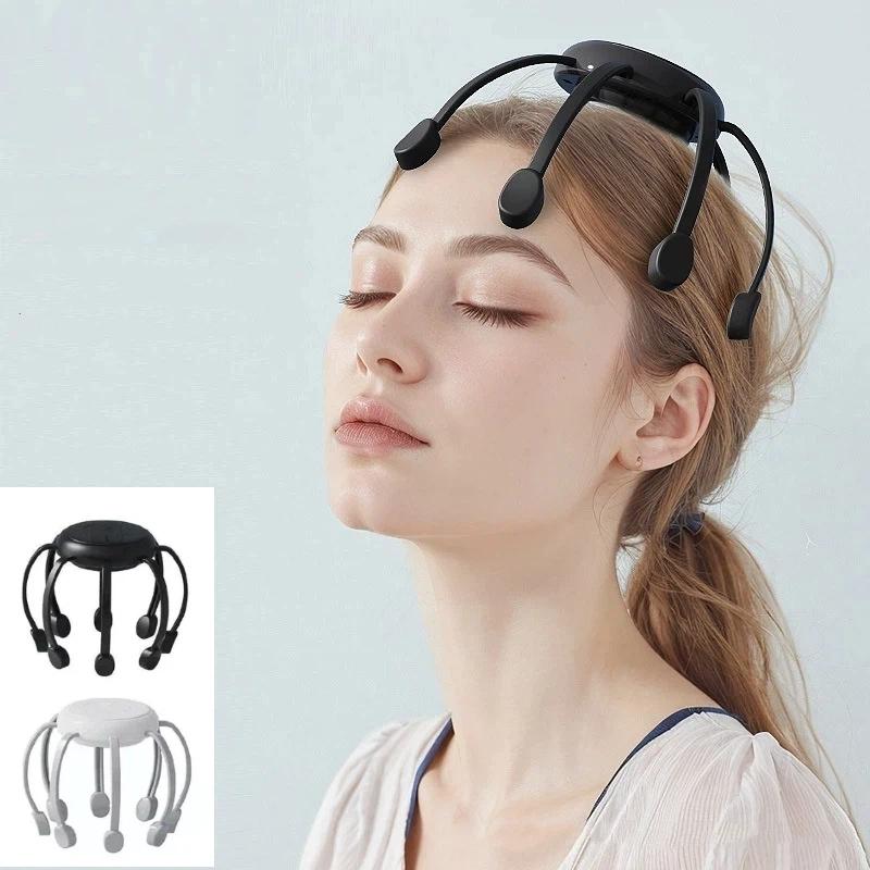 Scalp Massager Electric - Elektrische hoofdmassageapparaat met intelligente vibratie, stressverlichting