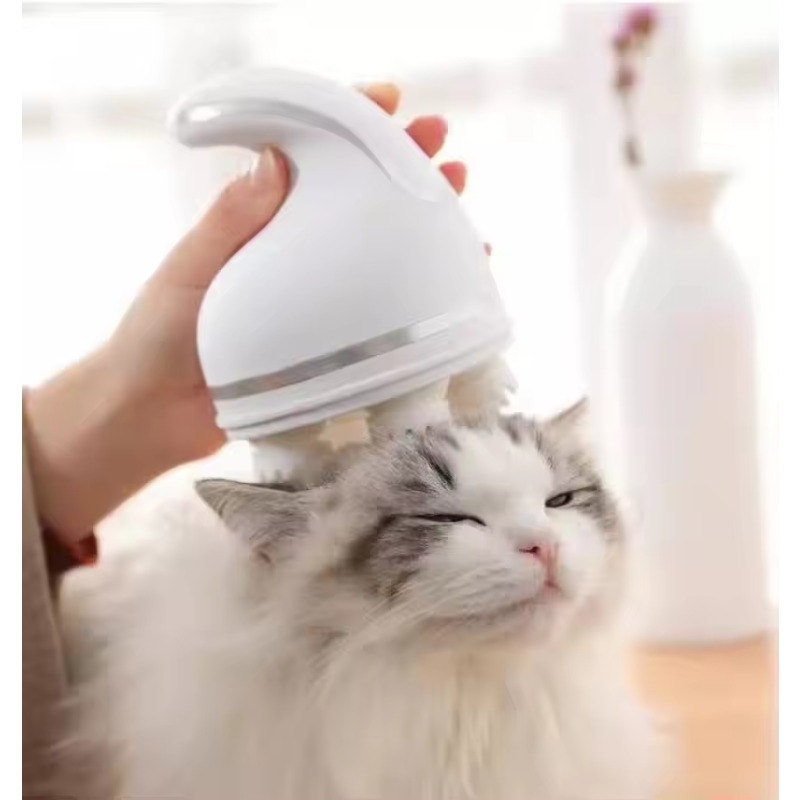 Scalp Massager Electric - Cat Smart Automatische Siliconen Oplaadbare Elektrische