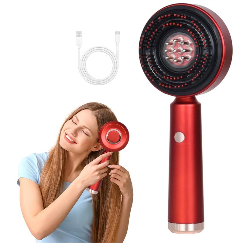 Scalp Massager Electric - A69T Scalpmassageborstel, 3-in-1 elektrische hoofdmassageborstel met