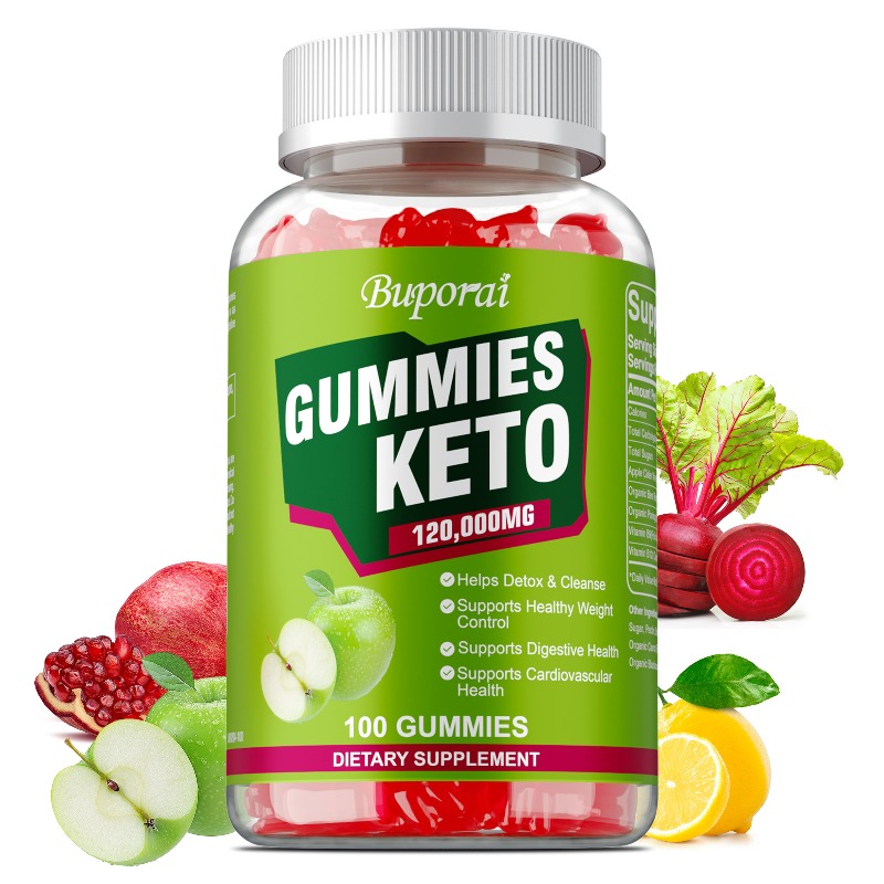 Health Wellness Vitality - Keto Gummies - met appelazijn, gewichtsbeheersing,