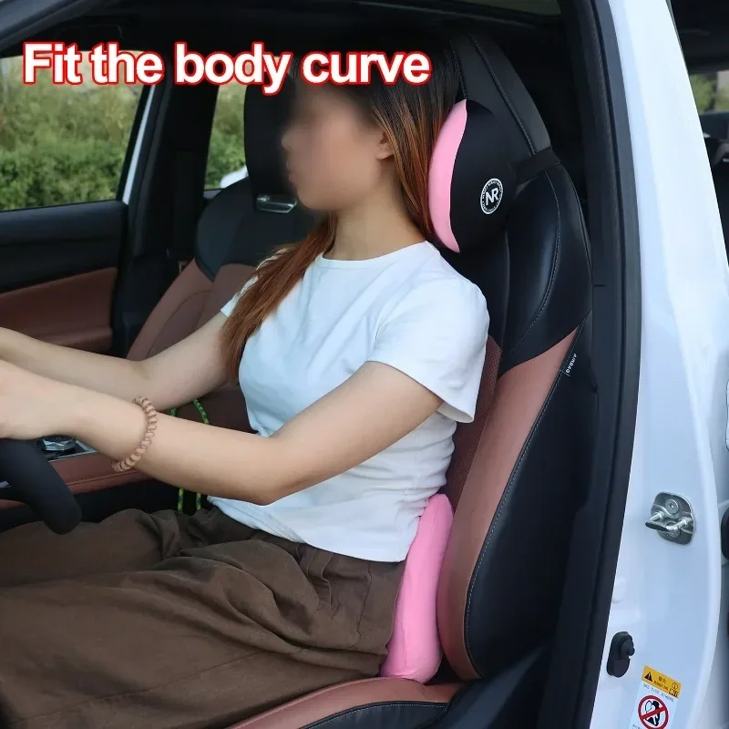 Neck Traction Pillow - Voor rijcomfort: autostoelkussen accessoires, set hoofdsteun