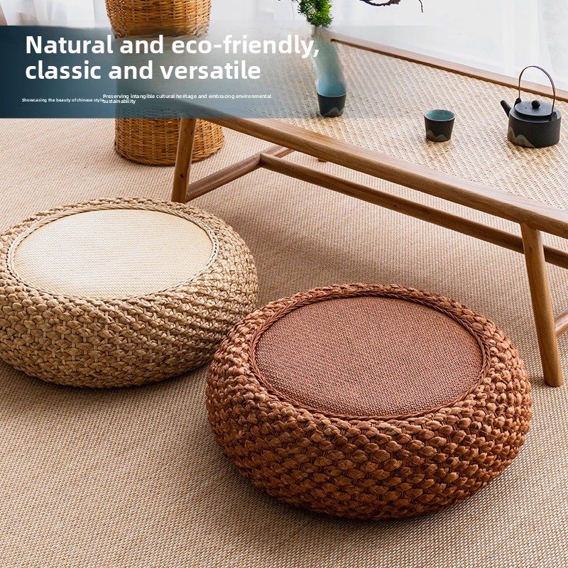 Rattan ronde vloerkussen - Tat - Meditation Cushion Zafu recensie en prijs