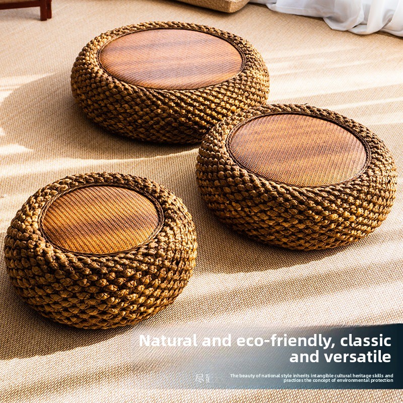 Rattan ronde vloerkussen - Tat - Meditation Cushion Zafu recensie en prijs