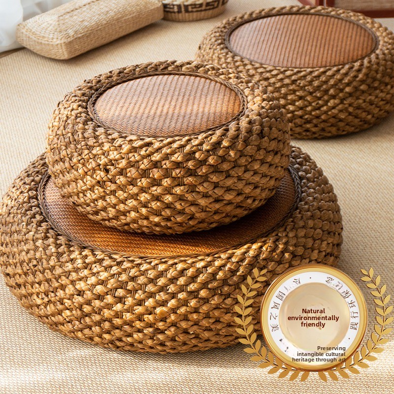 Rattan ronde vloerkussen - Tat - Meditation Cushion Zafu recensie en prijs