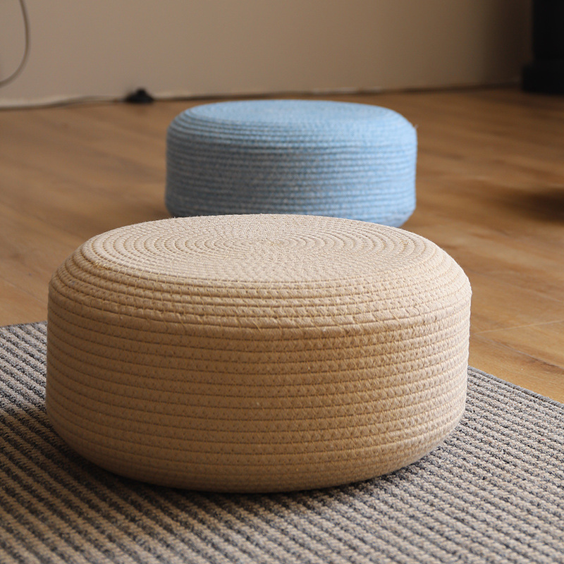 Dik rond vloerkussen in effen  - Meditation Cushion Zafu recensie en prijs