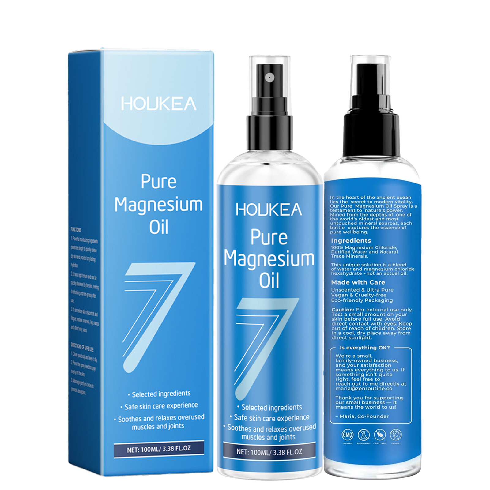 Pure Magnesium Olie Spray, Mag - Bath Salts Magnesium recensie en prijs
