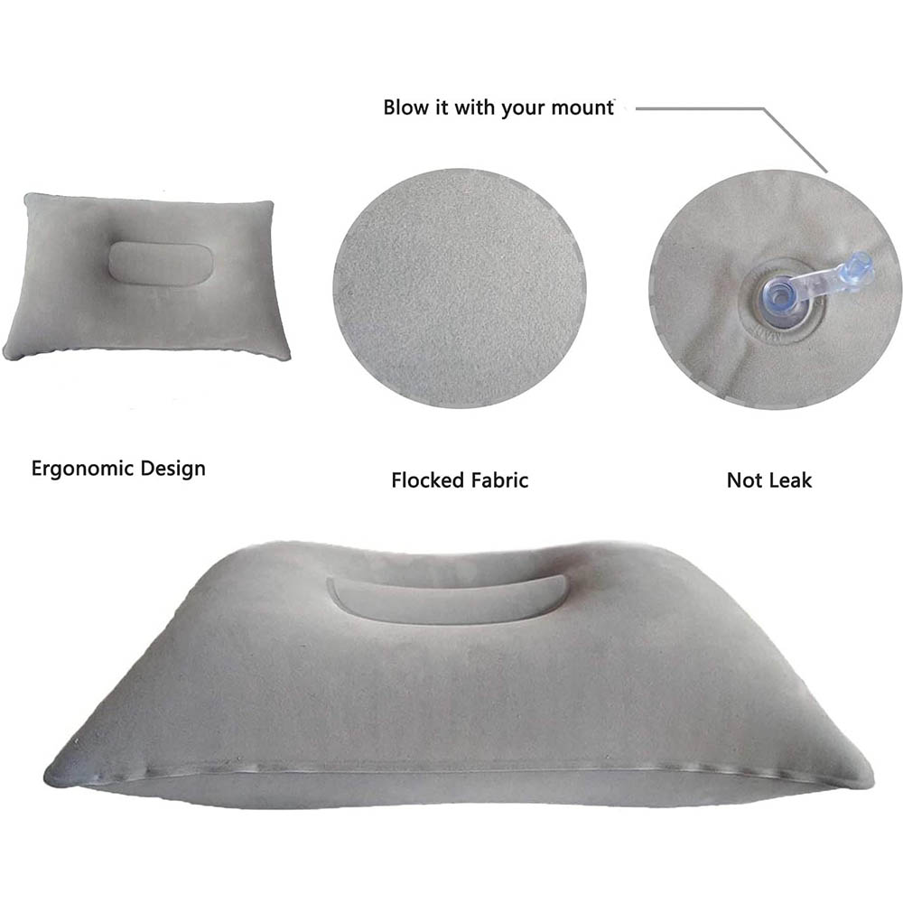 Opblaasbaar reiskussen Draagba - Neck Traction Pillow recensie en prijs