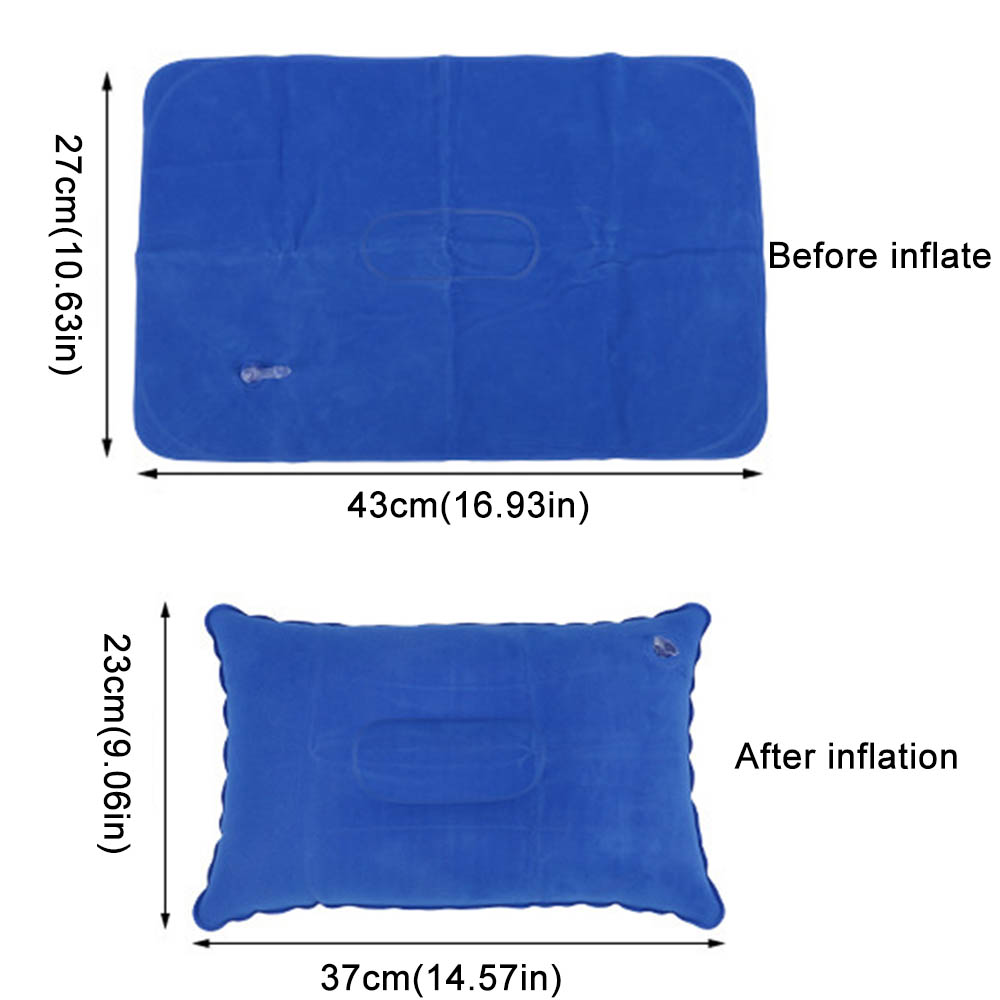 Opblaasbaar reiskussen Draagba - Neck Traction Pillow recensie en prijs