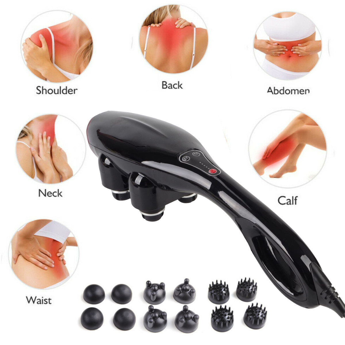 Vier-Head Krachtige Multifunct - Scalp Massager Electric recensie en prijs