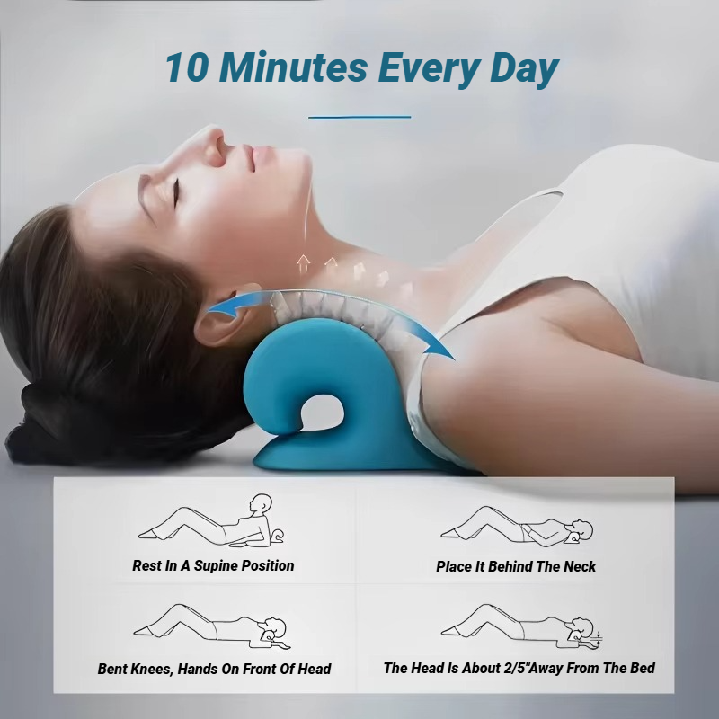 Nek-schouder-stretcher, ontspa - Neck Traction Pillow recensie en prijs