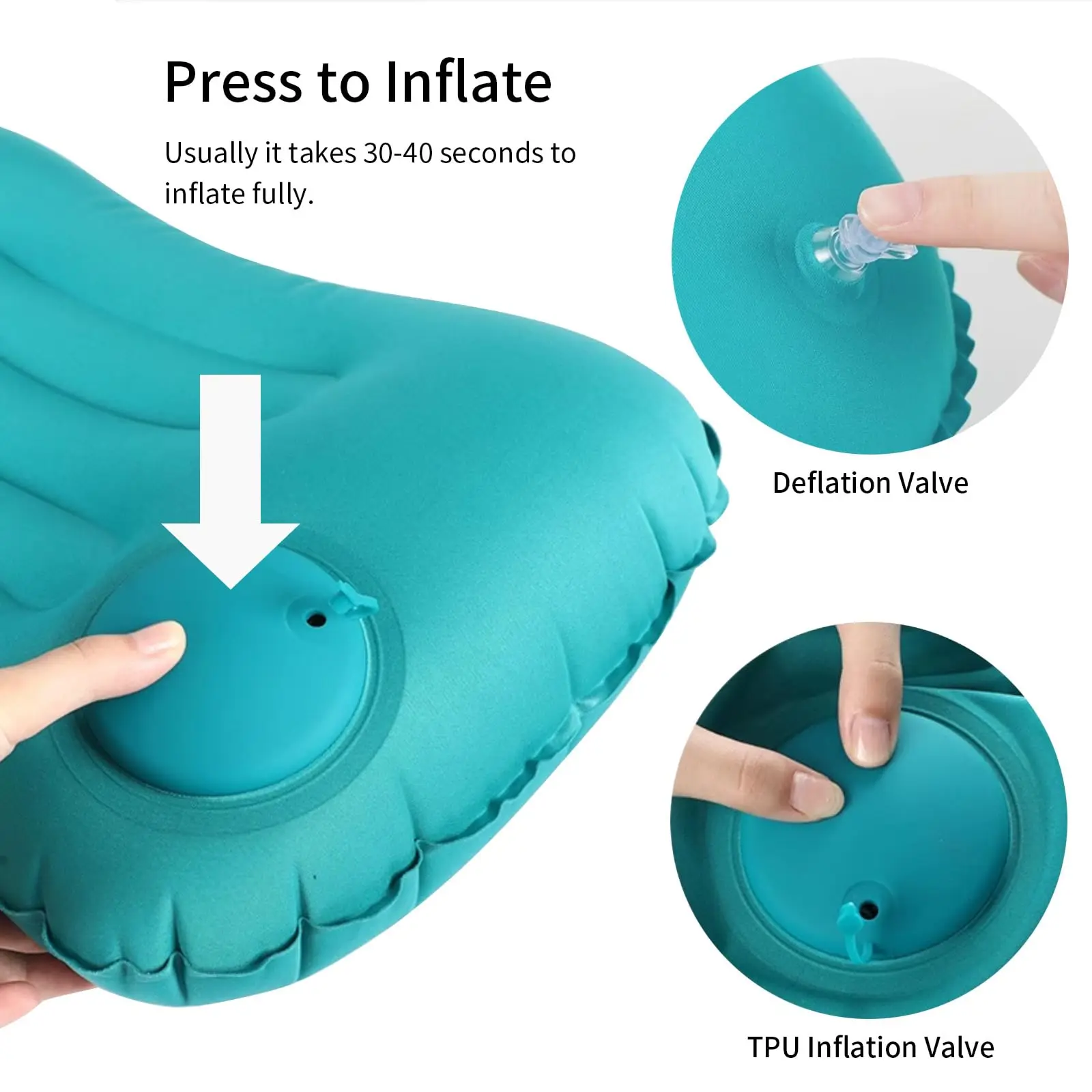 Draagbaar comfortabel opblaasb - Neck Traction Pillow recensie en prijs