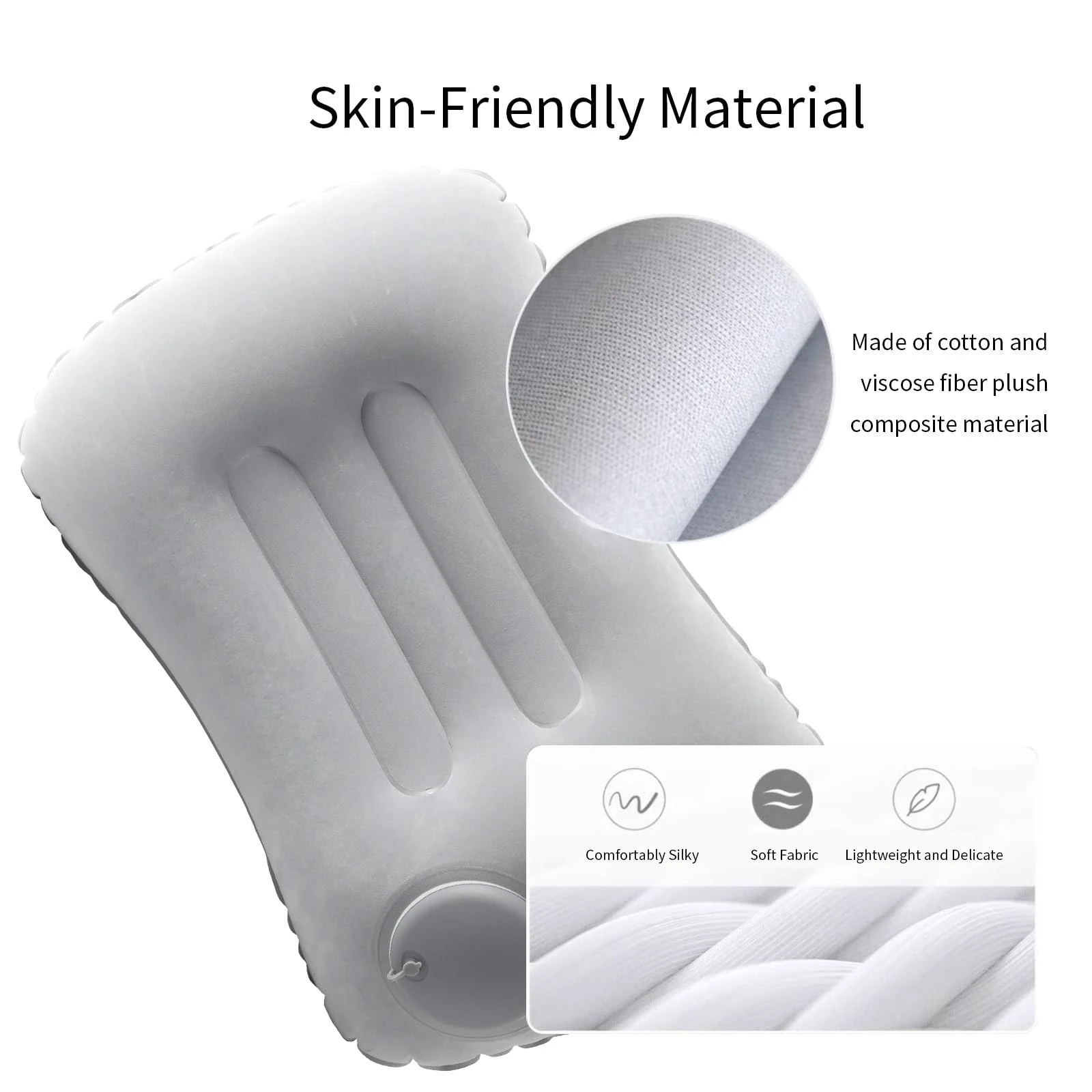Draagbaar comfortabel opblaasb - Neck Traction Pillow recensie en prijs
