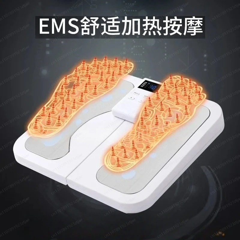 Opvouwbare verwarmde EMS voetm - Ems Foot Massager recensie en prijs